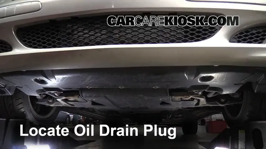 2006 Mercedes-Benz E500 5.0L V8 Oil Change Oil and Oil Filter